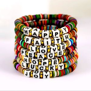 Chatty Stacking Bracelets